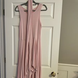 Black milk large maxi dress pink worn 2x